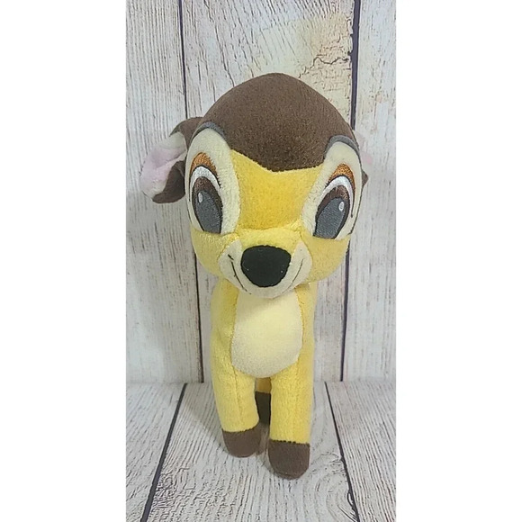 Sega Disney Plush Bambi Stuffed Animal Toy Prize Brown Tan 9" - Picture 1 of 5
